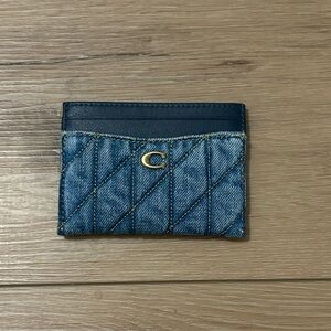 Coach Quilted Card Holder